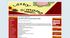 Desktop Screenshot of latkysimona.cz