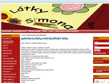 Tablet Screenshot of latkysimona.cz